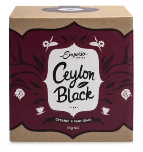 Tea: ORGANIC CEYLON BLACK