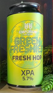 Products: Green Freshies FRESH HOP XPA - Emporium Brewing