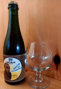 Products: BREATH OF COLOMBANUS Tripel 9.8% abv - Emporium Brewing