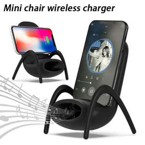Affordable Reasonable Trending: Portable Mini Chair Wireless Charger and Musical Speaker