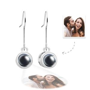 Specials Gifts: Custom Photo Projection Earring Modern Stylish Pendant Gifts