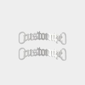 Specials Gifts: Personalized Name Metal Shoelace Charm Custom Shoe Buckle