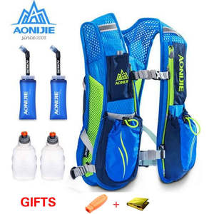 Bargain Sports And Outdoors Gear: AONIJIE Running Marathon Hydration Nylon 5.5L Outdoor Running Bags Hiking Backpack Vest Marathon Cycling Backpack