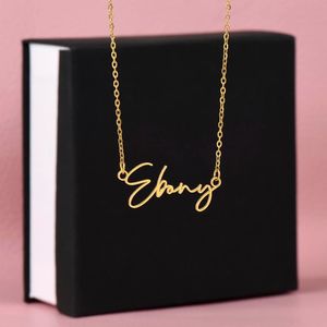 Necklace: Signature Style Name Necklace
