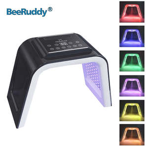 Sport Beauty Equipment: 7 Colors LED Facial Mask PDT Light Therapy
