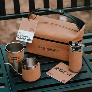 New Arrivals: Portable Cork Series Hand Made Coffee Maker Gift
