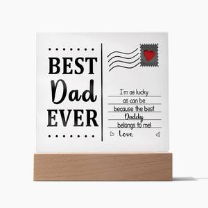 Best Dad Ever Add Your Name
