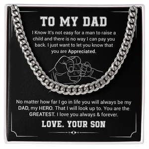 To My Dad, Love Your Son