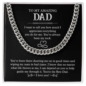 To My Amazing Dad