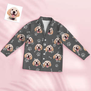 Pyjamas Collection: Custom Photo Face Pajama Comfortable Home Gifts for Pet