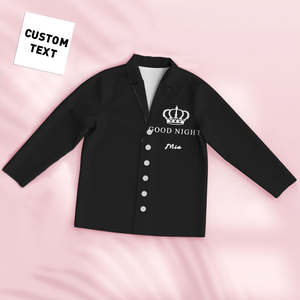 Pyjamas Collection: Custom Engraved Pajama Lattice Fashion Home Gifts