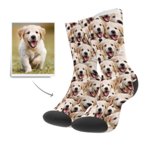 Socks Collection: Custom Pet Photo Socks With Face