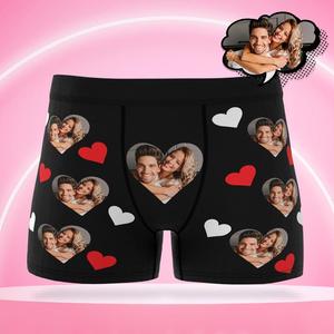 Underwear Collection: Custom Men's Boxer Shorts Avatar Heart Shaped Underwear