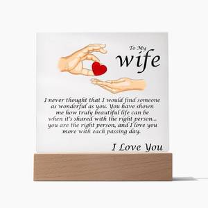 To My Wife: Love You My Beautiful Wife
