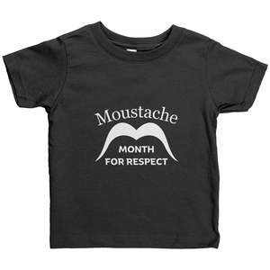 Mo Vember Infant Clothes: Rabbit Skins Infant Shirt Movember Moustache Month For Respect