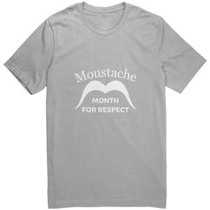 Unisex Shirt Movember Month Of Respect Front Print