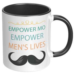 11OZ Movember MUG Empower MO Empower Men's Lives Right-Handed