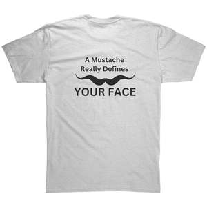American Apparel Mens Shirt Movember Back print Design 2