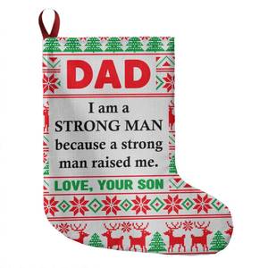 Merry Christmas: Dad Giant Holiday Stocking