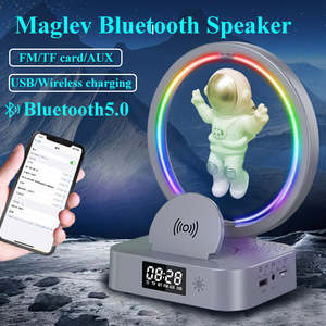 Affordable Reasonable Trending: USB Magnetic Levitation Bluetooth Speaker Astronaut