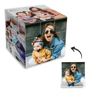 Customized Multi Photo Rubik's Cube Mother's Day Gift
