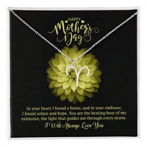 Happy Mother's Day Zodiac Symbol Necklace