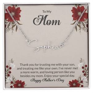Signature Name Necklace