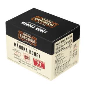 Frontpage: Value Pack - Manuka Honey Snaps MGO263+ x 72