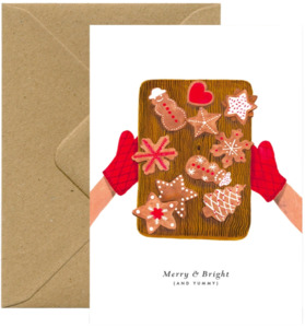Xmas Cookies Greeting Card