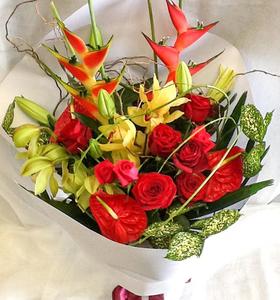 Get Well: Exotic Bouquet