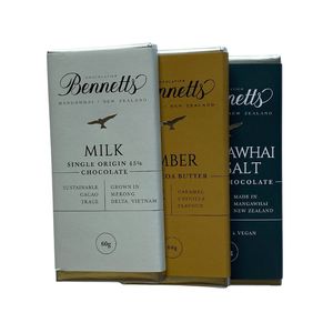Bennett's of Mangawhai Chocolate Bars 60gm