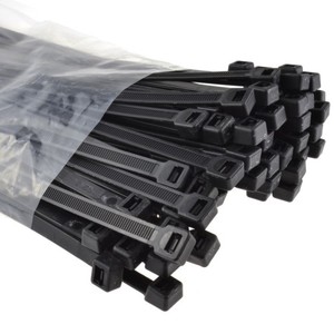 GT100x2.4 BLK HDUV CABLE TIES - Enco Industrial Supplies