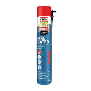 Products: GORILLA FIRE RATED EXPANDING FOAM 750ML RED - Enco Industrial Supplies