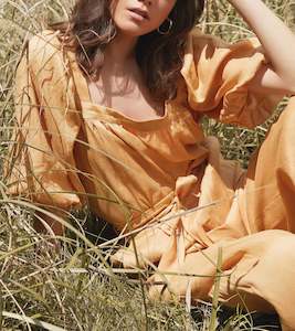 Wish: Wish - Afterglow Blouse - Golden