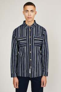Native Youth: Native Youth - Selwyn Shirt - Navy