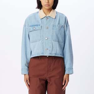 Obey: Obey - Trudy Work Jacket - Bleached Indigo