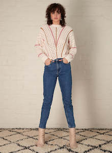 Wish: Esmaee - Bianca Sweater - Cream