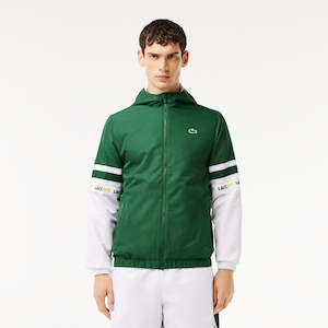 Lacoste: Lacoste - Tennis Sportsuit Track Jacket - Green/White