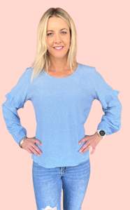 Orlando: Orlando - Zoe Top - Blue Print