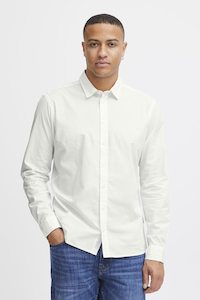Blend - Boxwell LS Shirt - Snow White