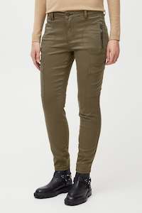 Pulz Jeans: Pulz - Rosita Skinny Pant - Kalamata