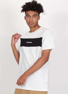 Federation: Federation - Panel Aye Tee - Twenty One - White/Black