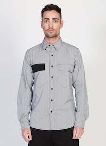 Federation: Federation - Construction Shirt - Black/White Stripe