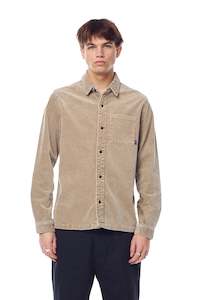 Misfit: Misfit - Mama Tried Pigment LS Shirt - Pigment Tan