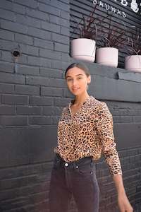 Amare: Amare - Arabella Blouse - Leopard