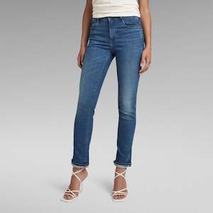 G-Star Raw - Noxer Straight Jean - Faded Neptune Blue