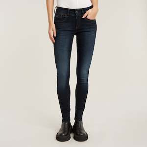 Best Sellers Denim: G-Star Raw - Lynn Mid Skinny Jean - Medium Aged