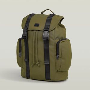 Accessories: G-Star Raw - Cargo Backpack - Shadow Olive