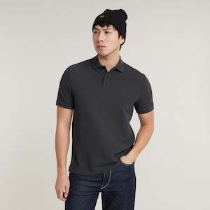 G Star Raw: G-Star Raw - Essential Regular SS Polo - Petrol
