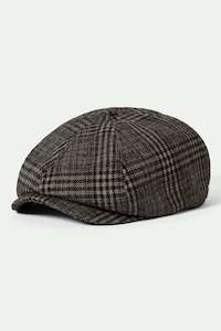 Brixton: Brixton - Brood Snap Cap - Khaki/Brown Plaid